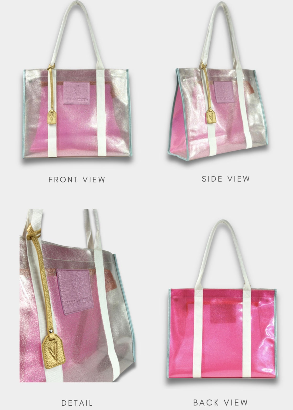 Clara Vinyl Tote