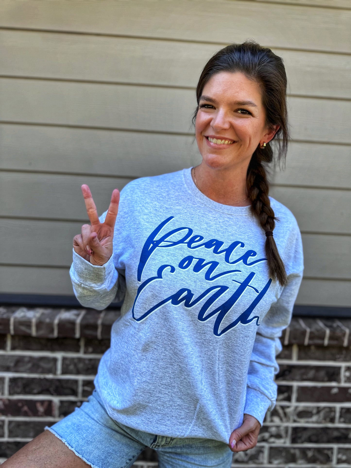 Peace on Earth Sweatshirt