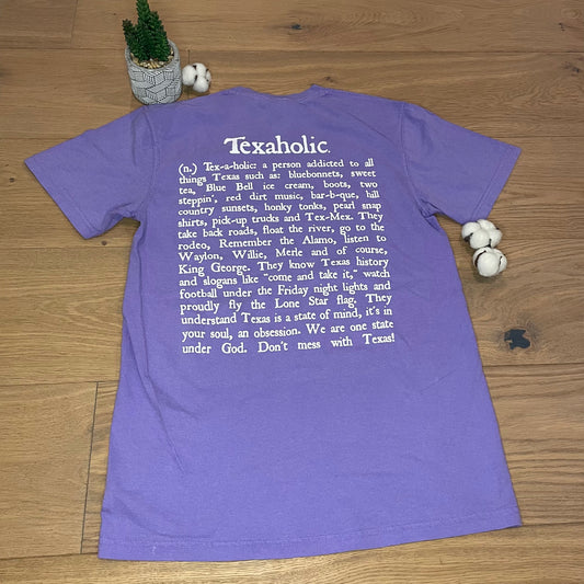 Texaholic® T-Shirt SS - Violet