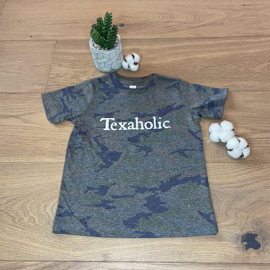 Texaholic® T-Shirt SS Toddler - Vintage Camo - Southern Hive