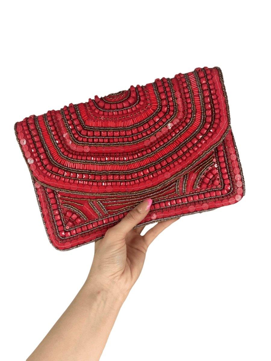 Beaded Clutch - MariaVictoria - Southern Hive