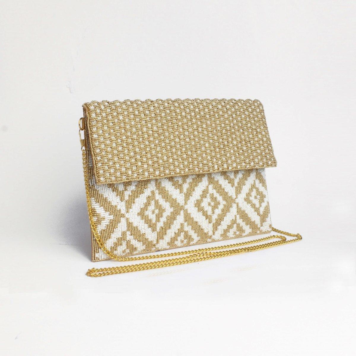 Beaded Clutch - MariaVictoria - Southern Hive