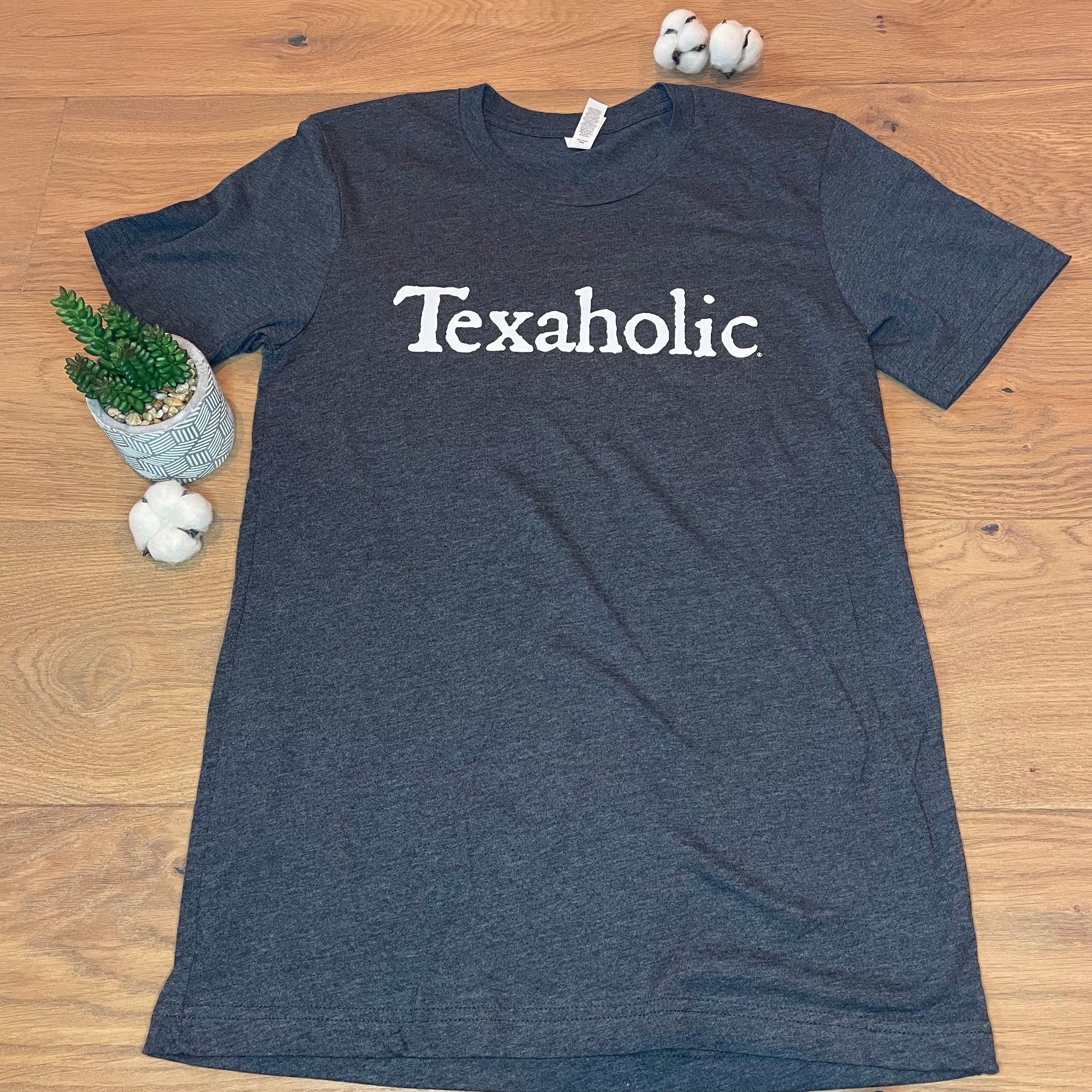 Texaholic® T-Shirt SS - Dark Heather Grey - Texaholic - Southern Hive