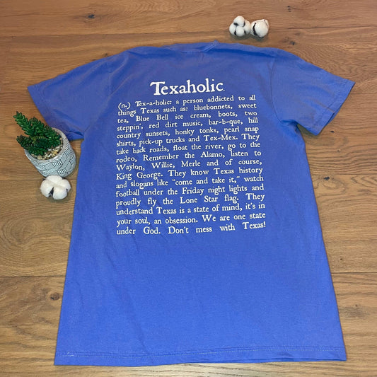 Texaholic® T-Shirt SS - Flo Blue - Texaholic - Southern Hive