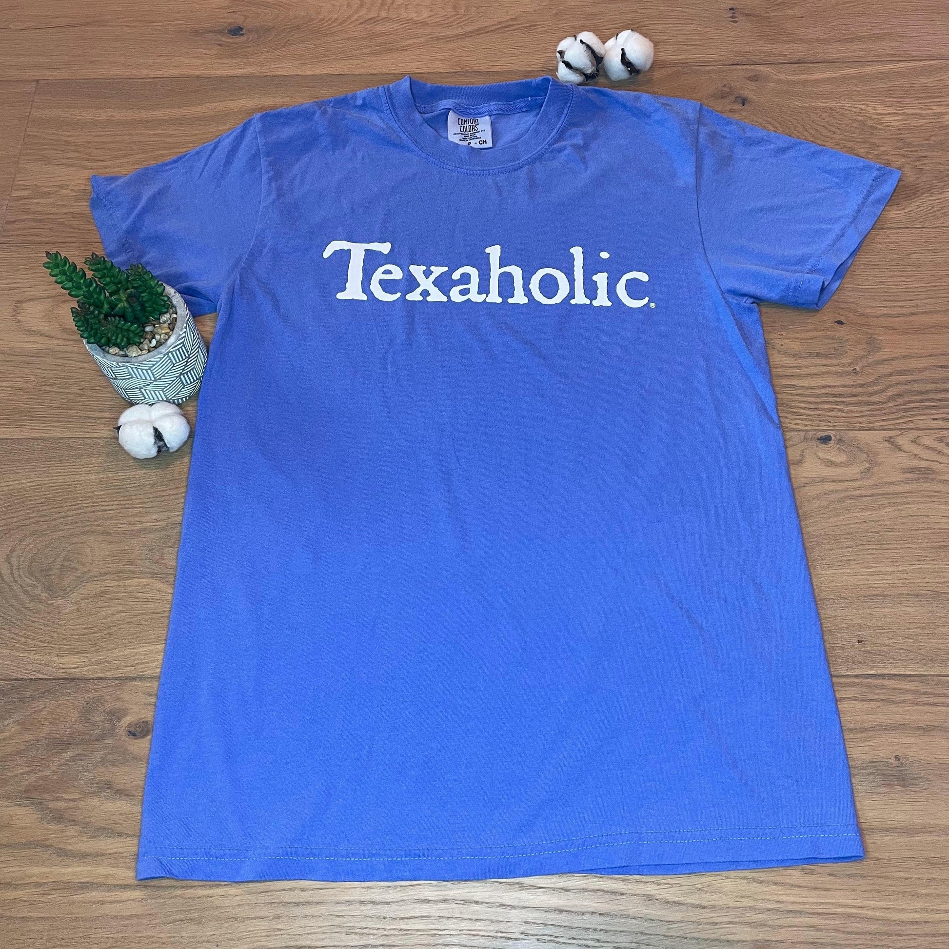 Texaholic® T-Shirt SS - Flo Blue - Texaholic - Southern Hive