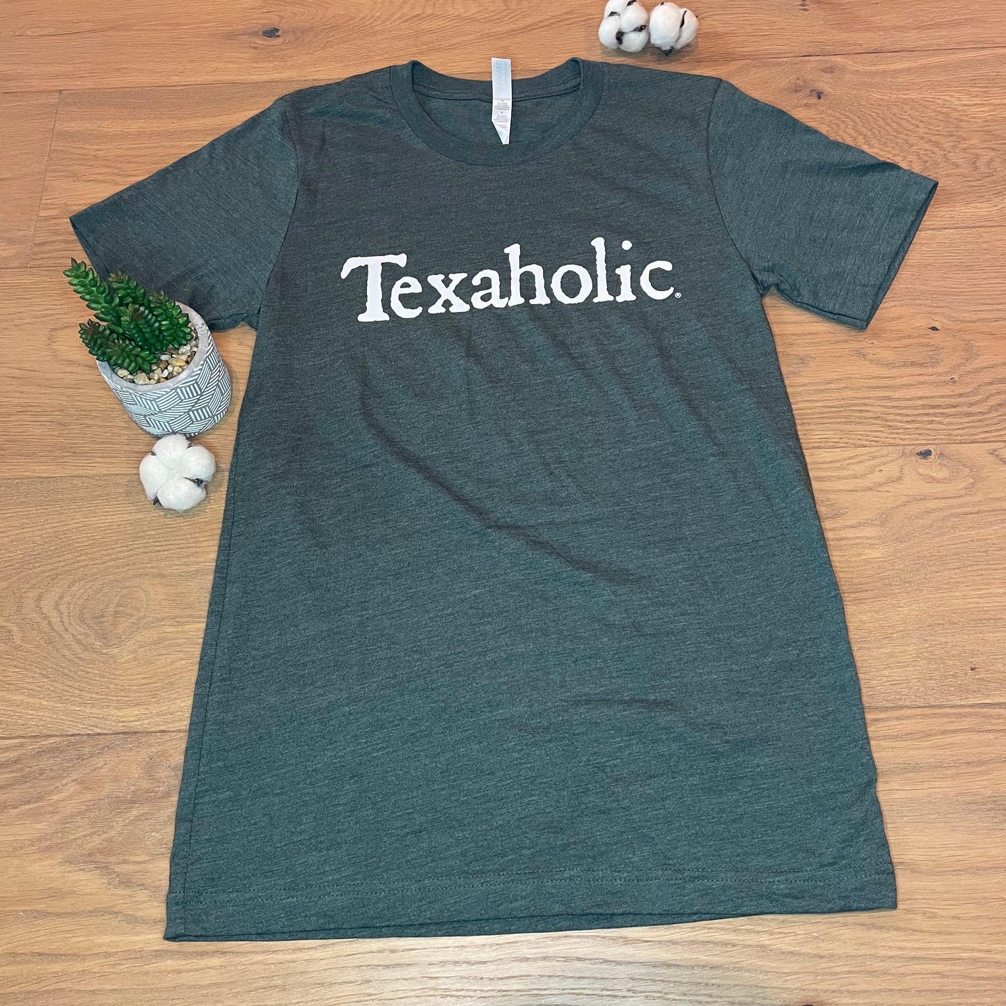 Texaholic® T-Shirt SS - Heather Forest - Texaholic - Southern Hive