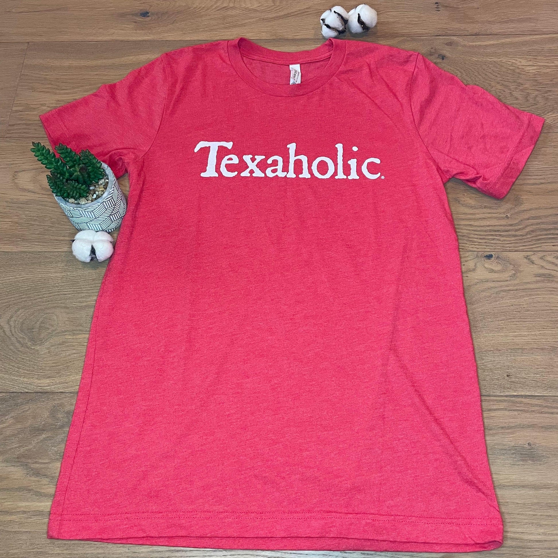 Texaholic® T-Shirt SS - Heather Red - Texaholic - Southern Hive