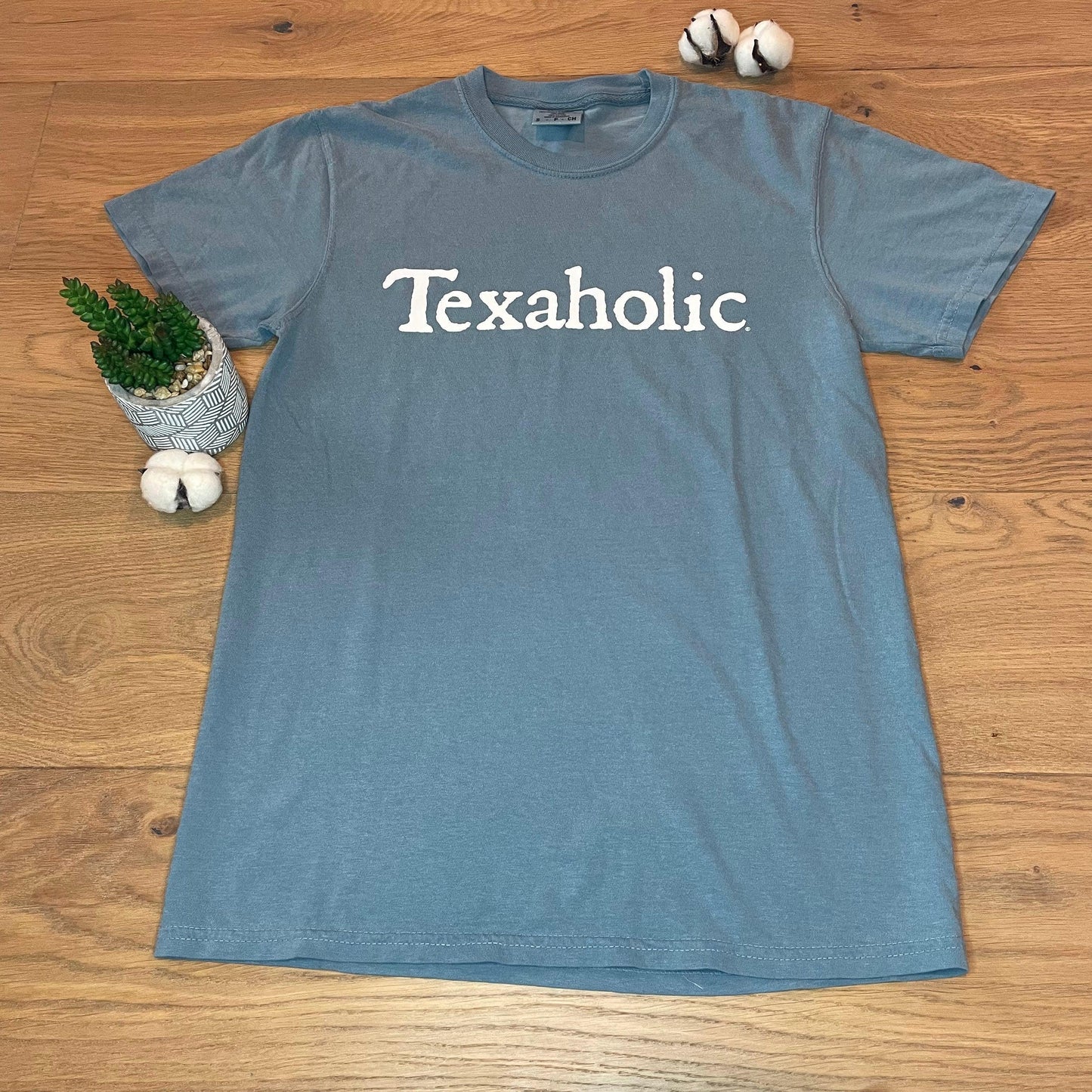 Texaholic® T-Shirt SS - Ice Blue - Texaholic - Southern Hive