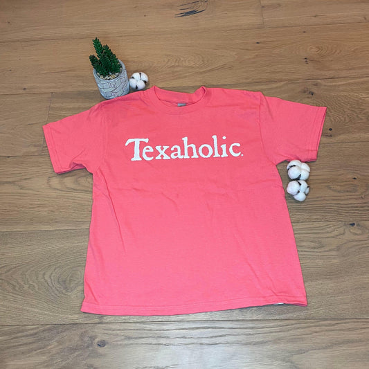 Texaholic® T-Shirt SS Youth Gildan - Coral Silk - Texaholic - Southern Hive